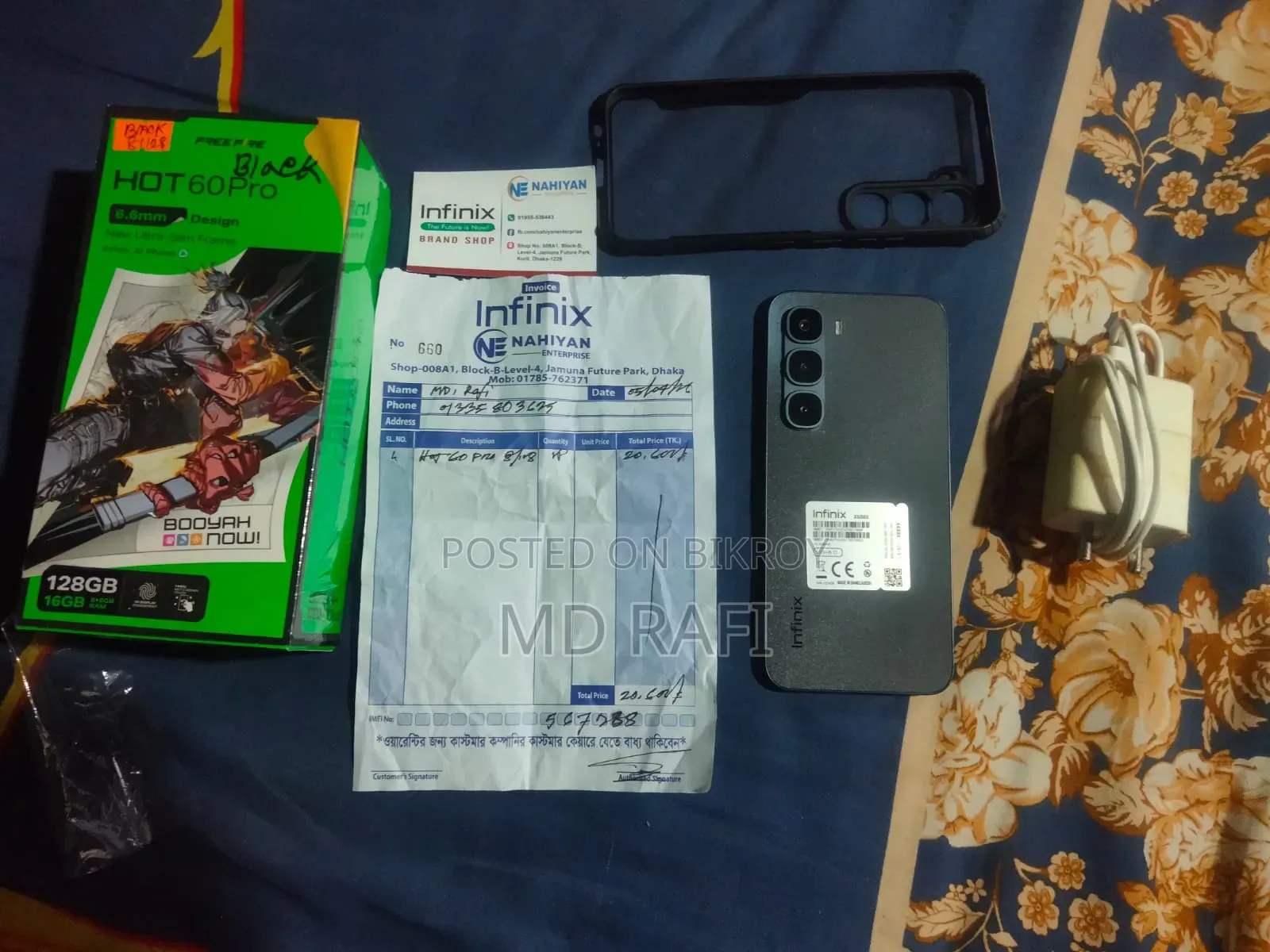 Infinix Hot 60 Pro 128 GB Black