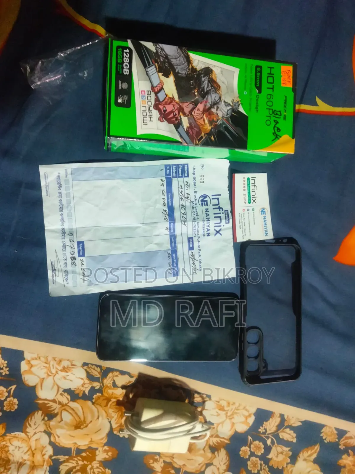 Infinix Hot 60 Pro 128 GB Black