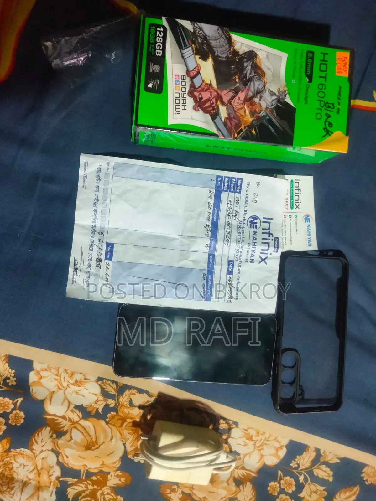 Infinix Hot 60 Pro 128 GB Black