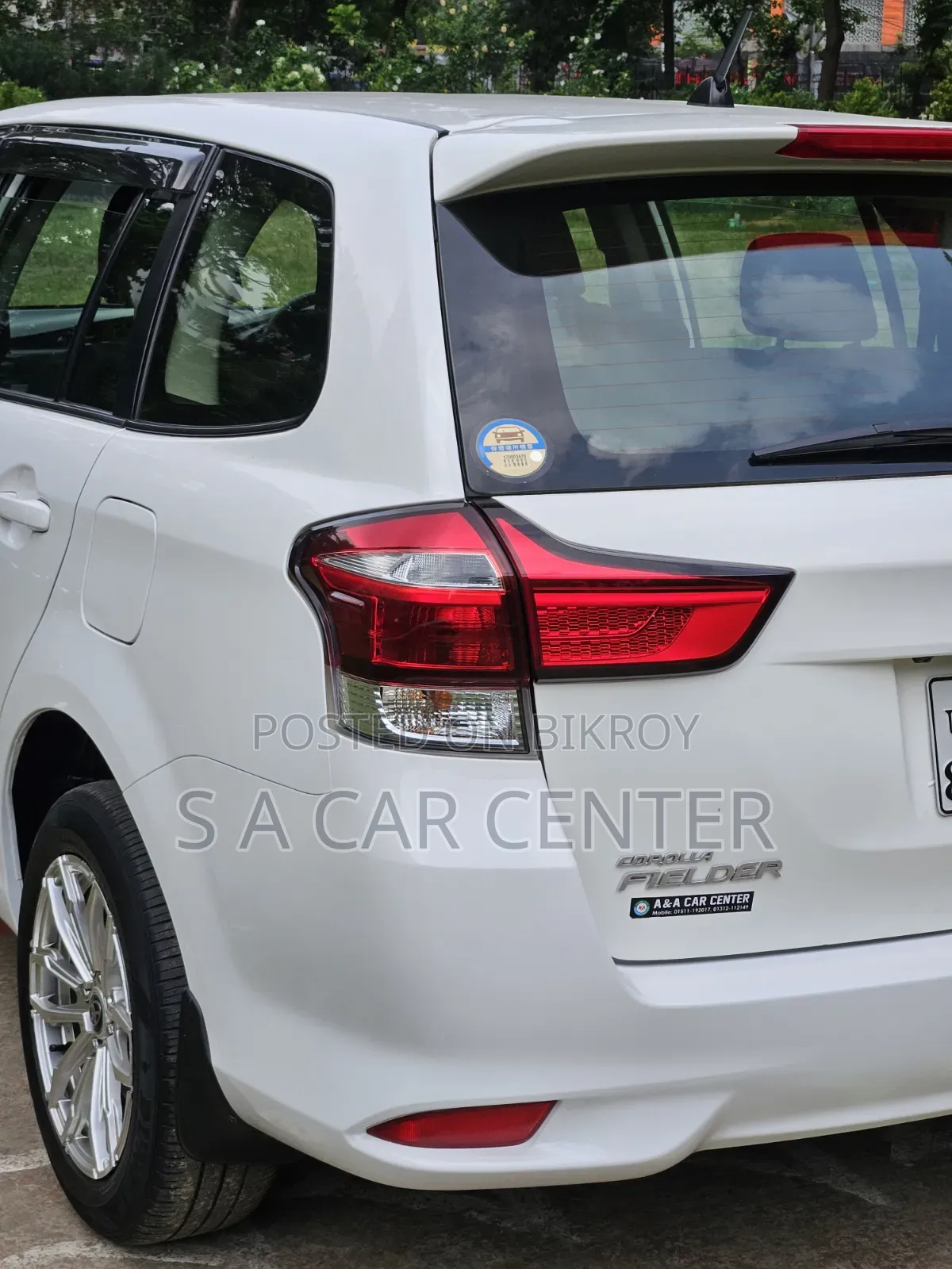 Toyota Corolla Fielder 2017 White