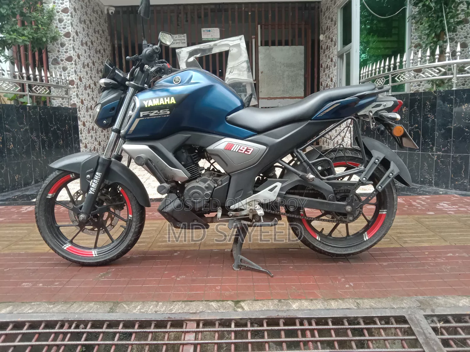 Yamaha FZS V3 2021 Blue