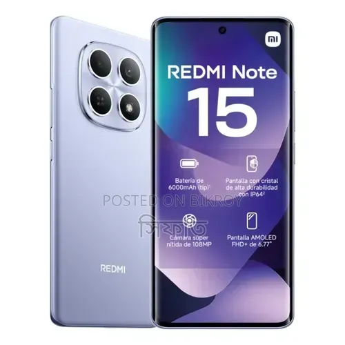 New Xiaomi Redmi Note 15 256 GB Blue