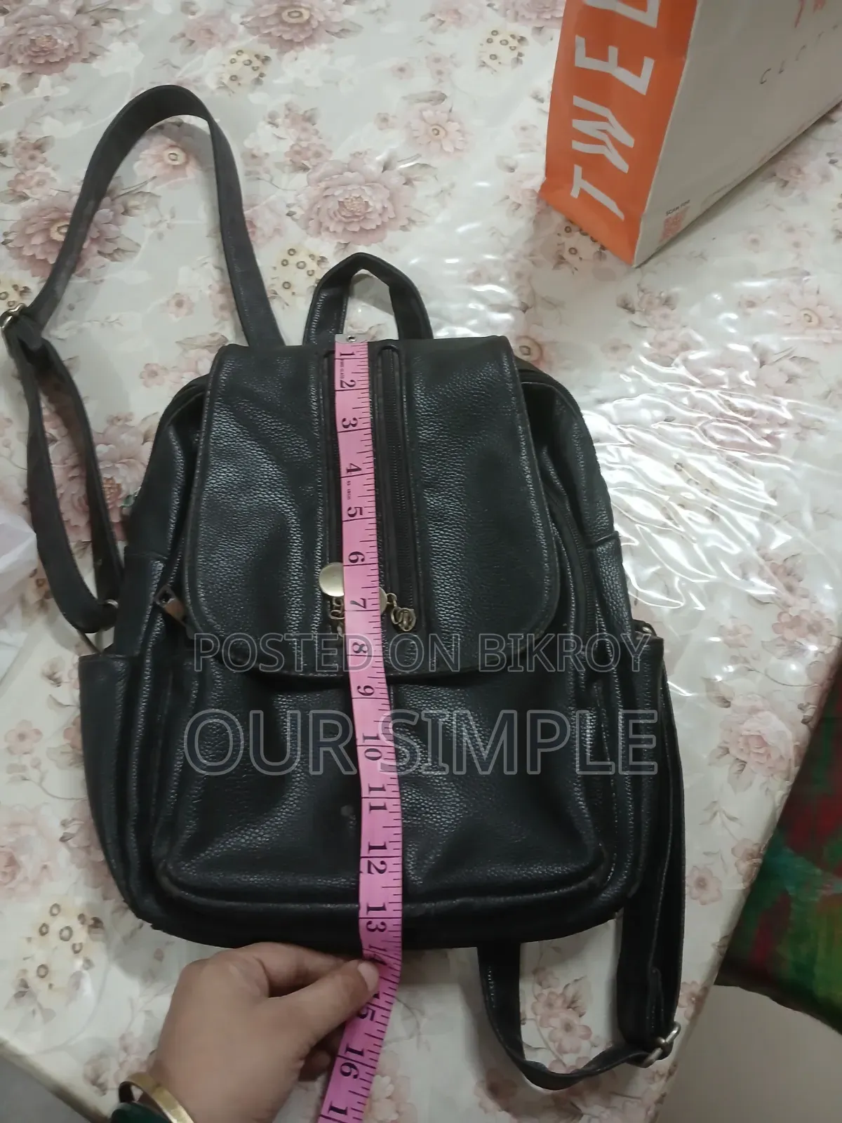 Leather Backpack