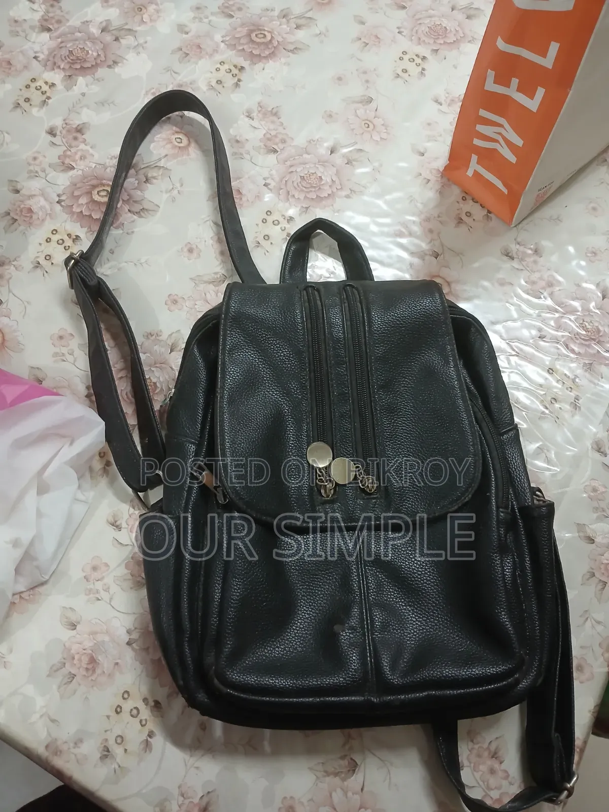 Leather Backpack