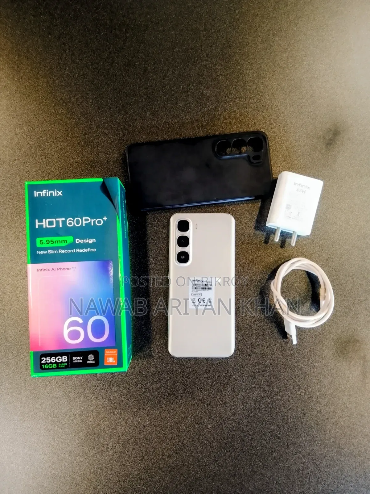 Infinix Hot 60 Pro+ 256 GB Gray