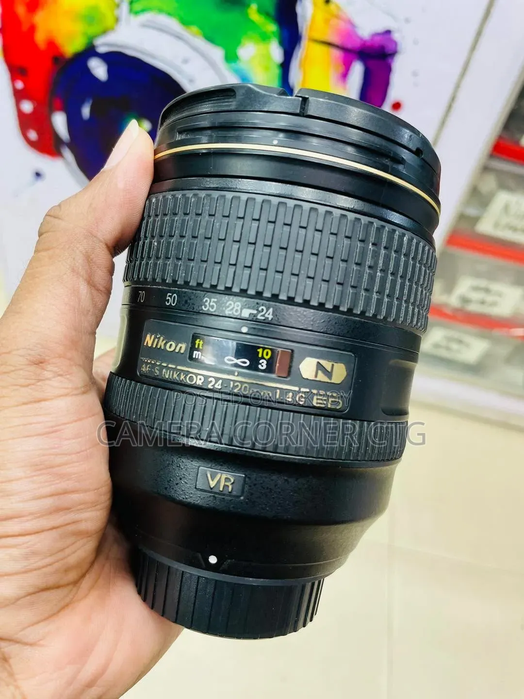 Nikon 24-120mm F/4 VR Lens
