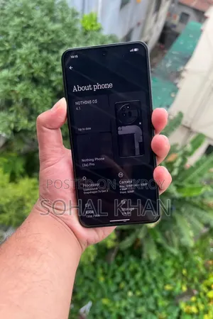 নতুন Nothing Phone 3a Pro 256 GB Black
