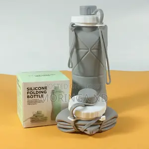 Silicone Foldable Water Bottle – 600 Ml