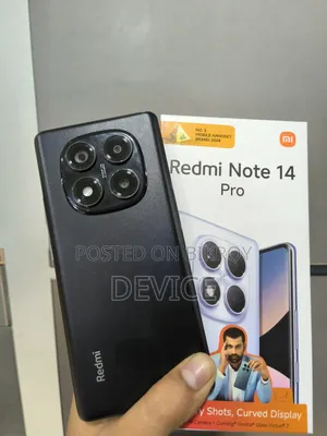 Xiaomi Redmi Note 14 Pro 256 GB Black