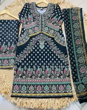 ডিজিটাল প্রিন্ট থ্রি পিস