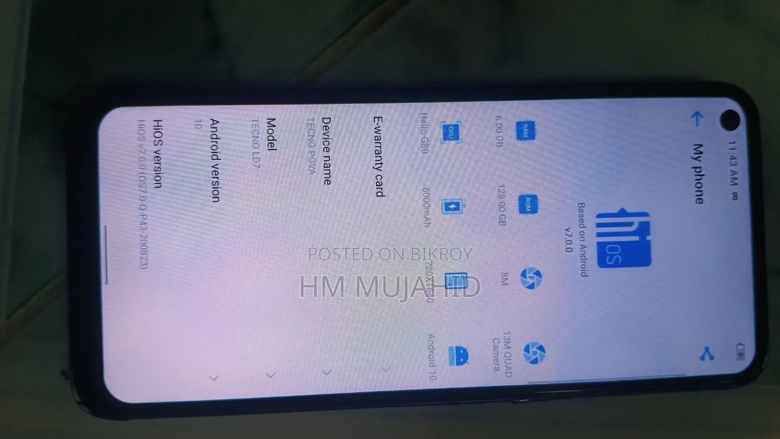 Tecno Pova LD7 128 GB