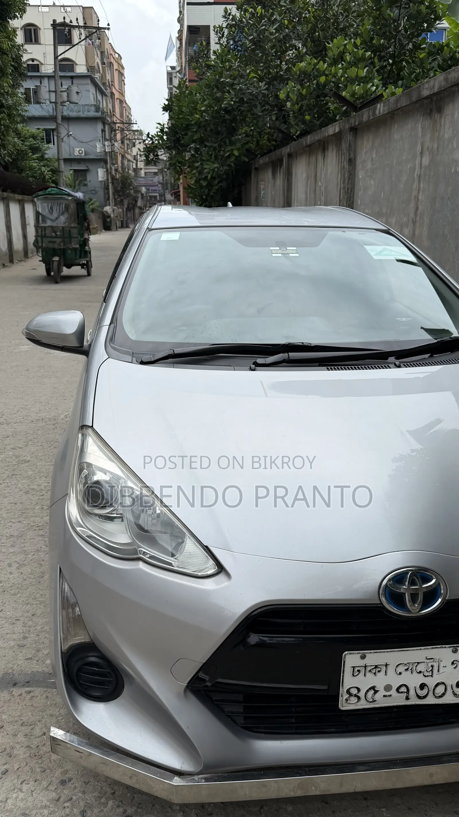 Toyota Aqua 2015 Silver