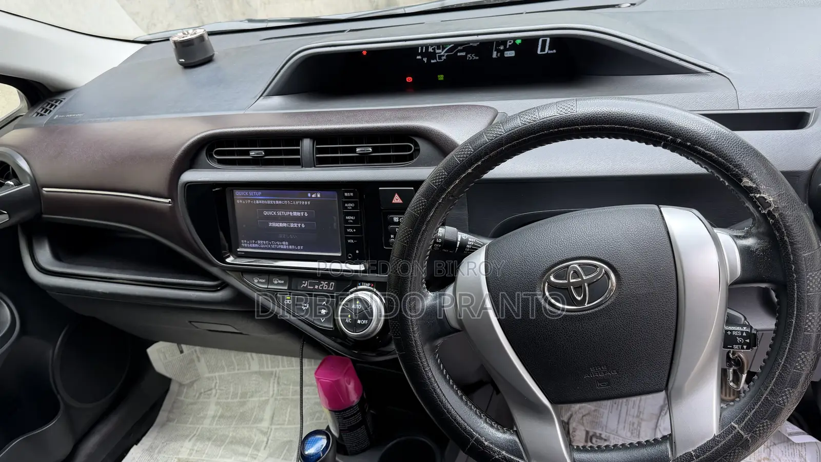Toyota Aqua 2015 Silver