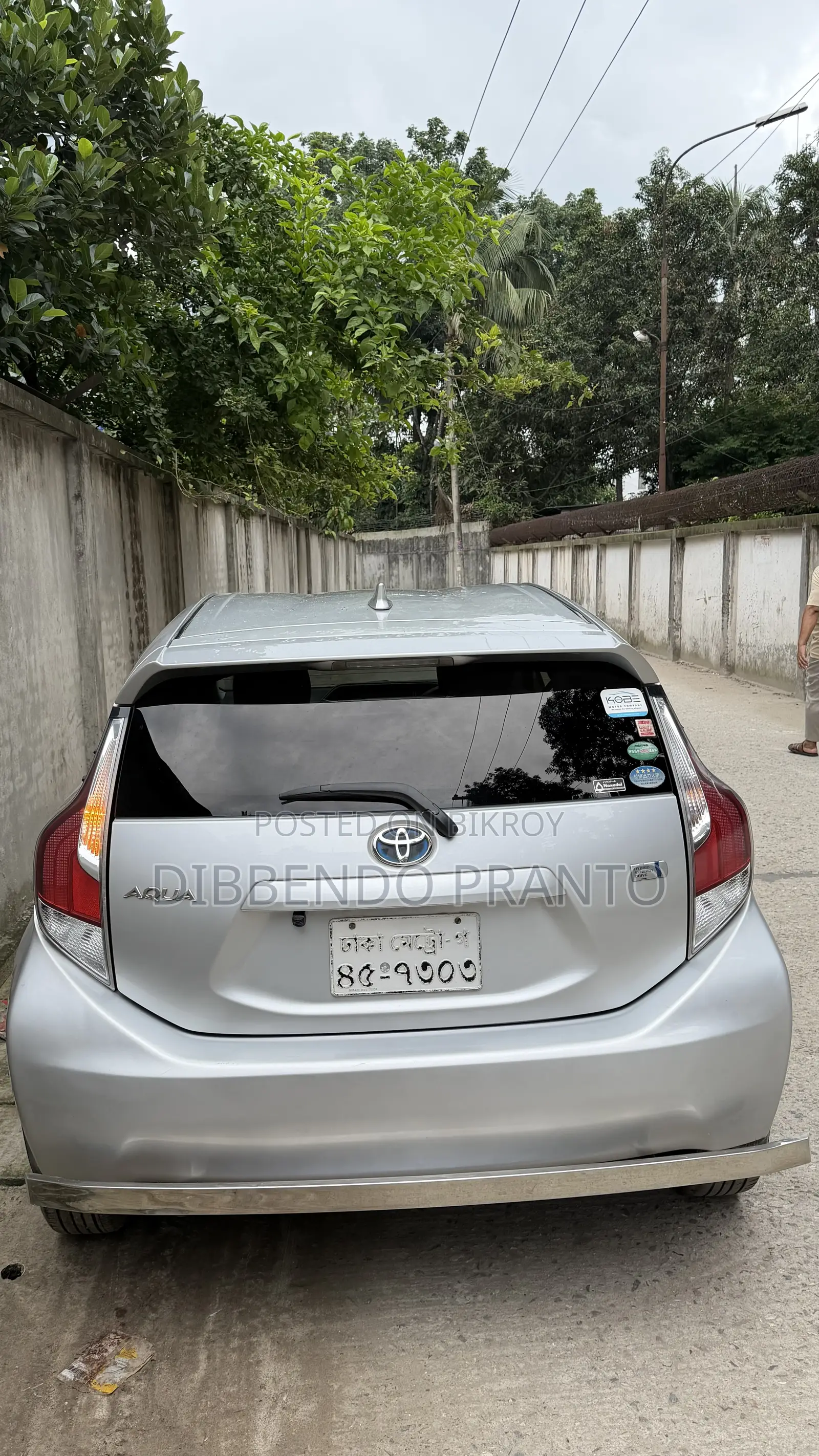 Toyota Aqua 2015 Silver