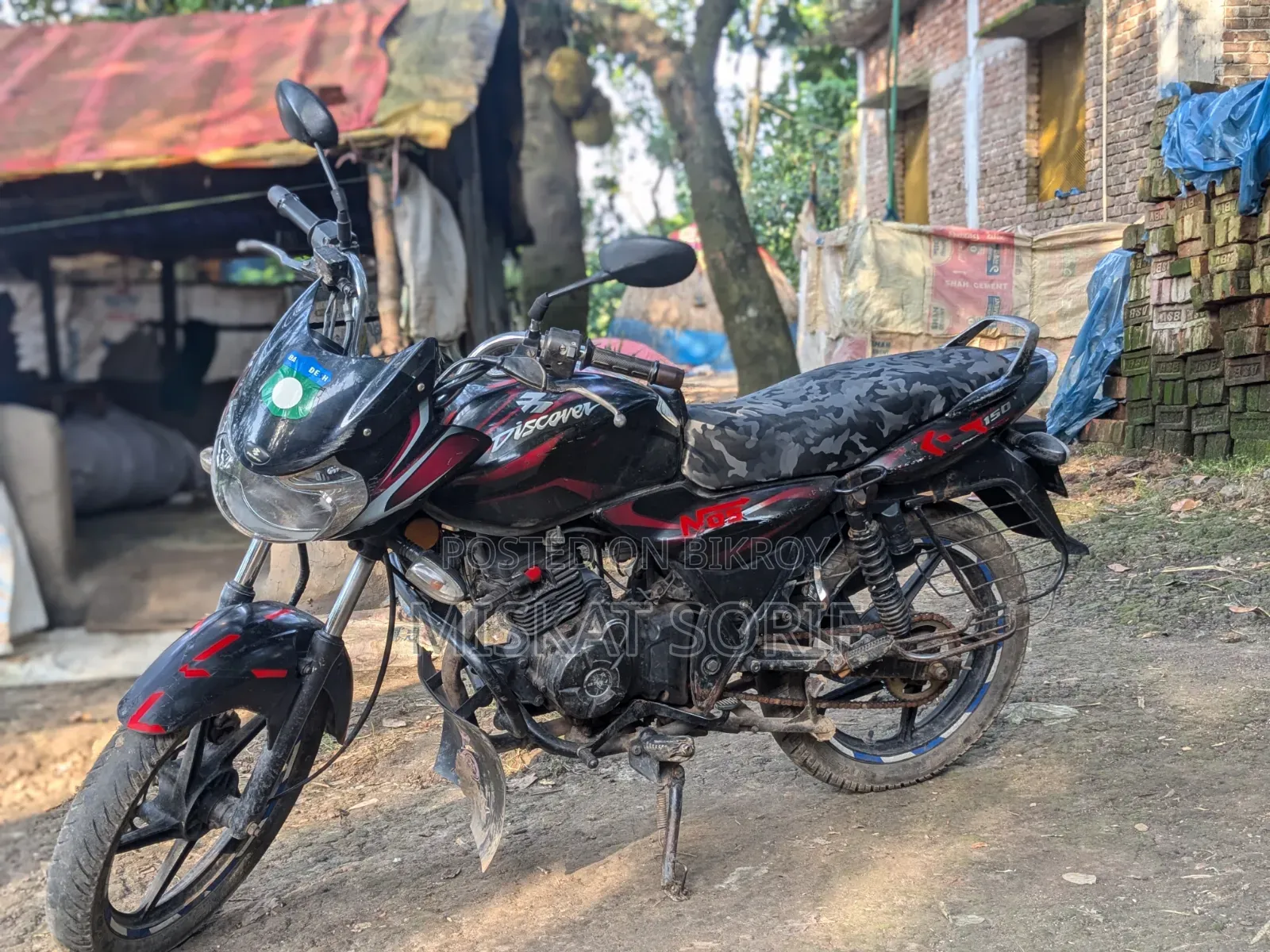 Bajaj Discover 150 2011 Red