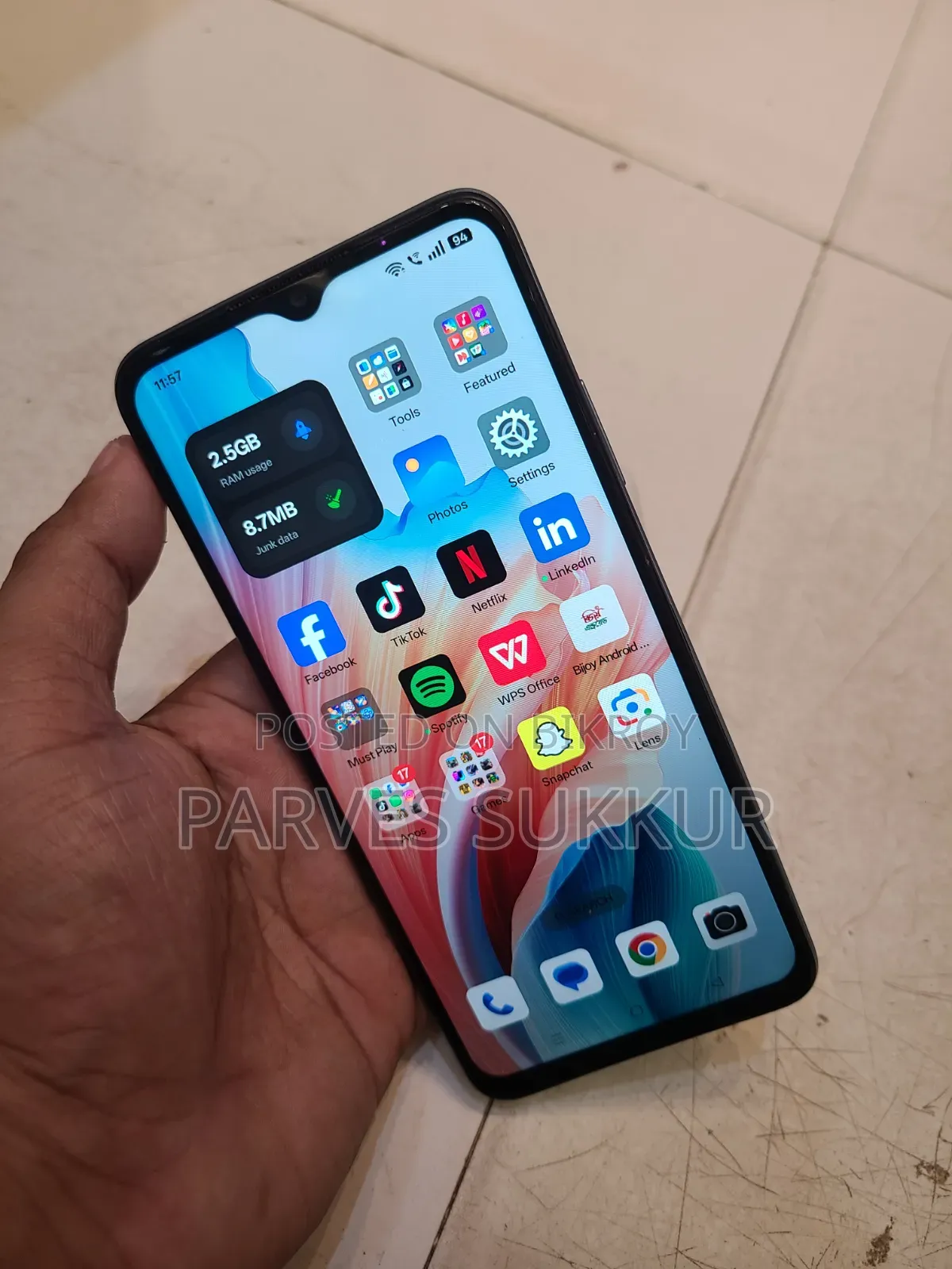 Oppo A18 128 GB White