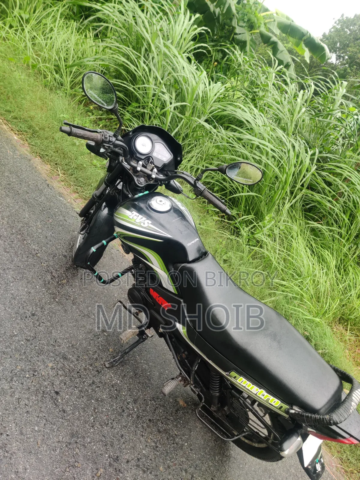TVS Metro Plus 2019 Black