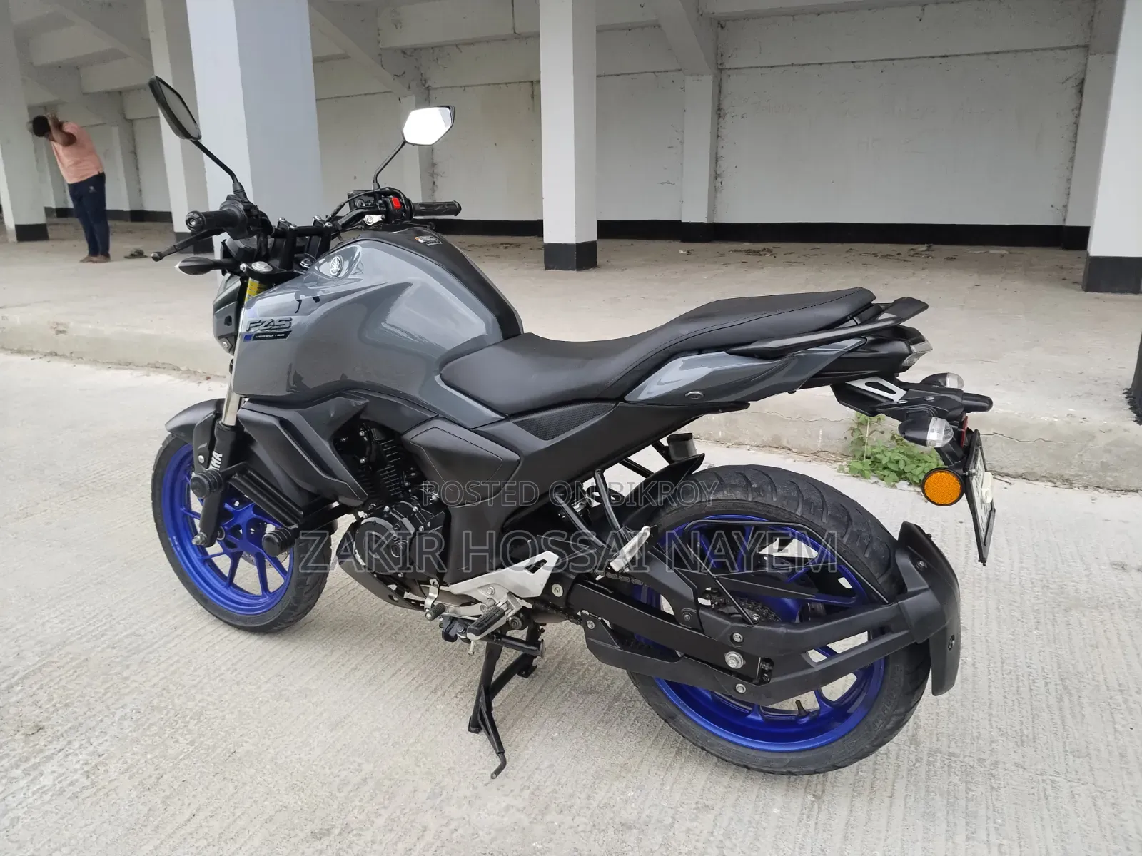 Yamaha FZS V3 2024 Gray