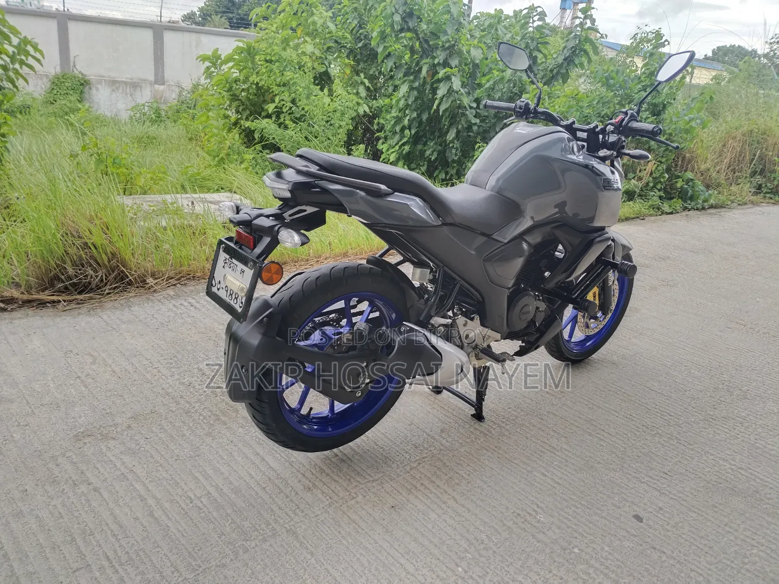 Yamaha FZS V3 2024 Gray