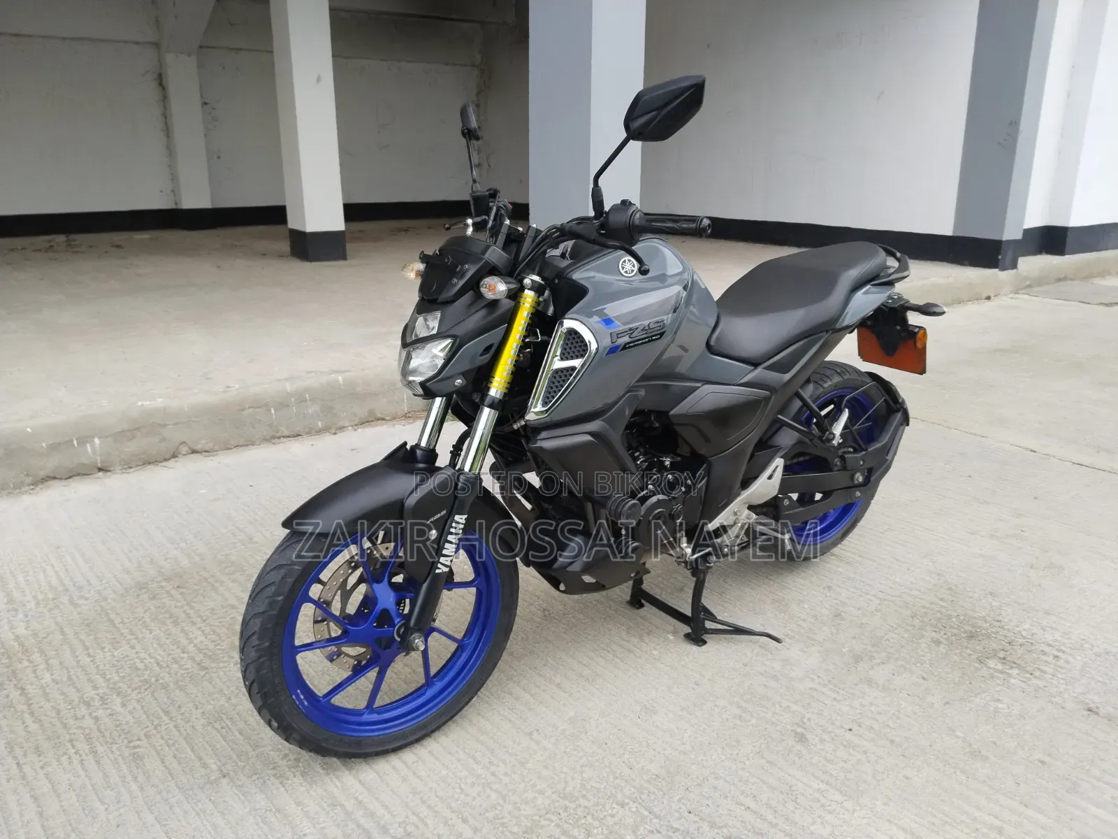 Yamaha FZS V3 2024 Gray
