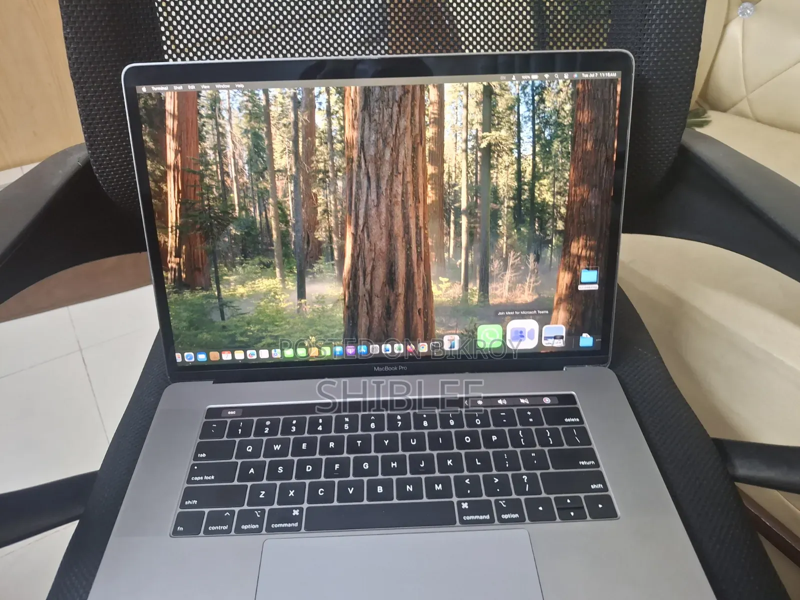 Laptop Apple MacBook Pro 2019 16GB Intel Core i9 HDD 500GB