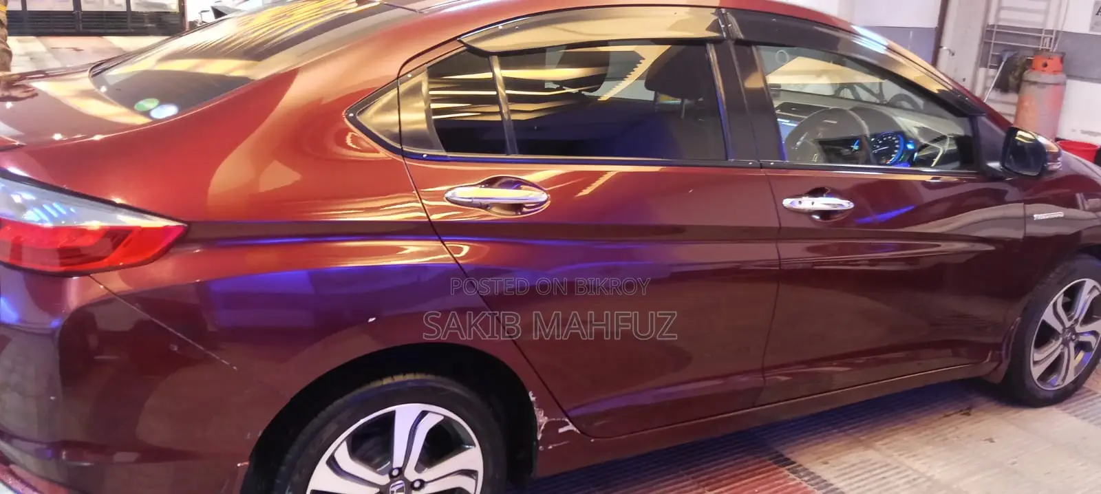 Honda Grace 2015 Maroon