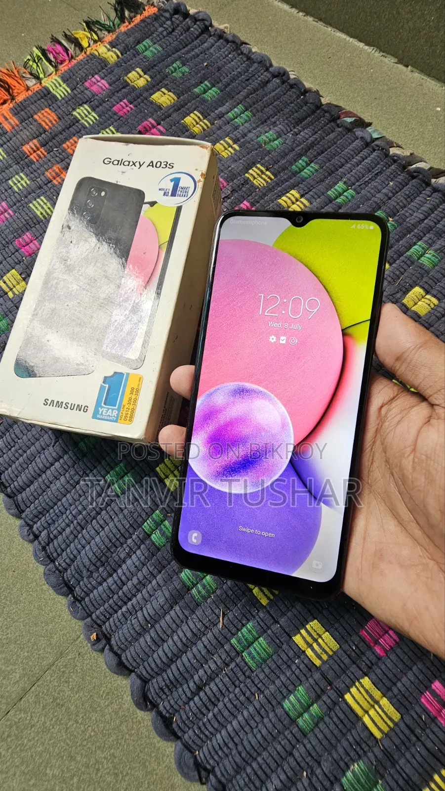 Samsung Galaxy A03s 64 GB Black