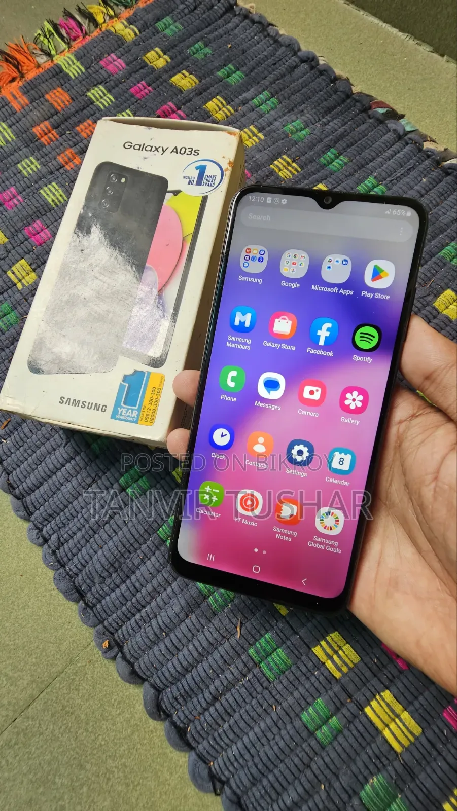 Samsung Galaxy A03s 64 GB Black