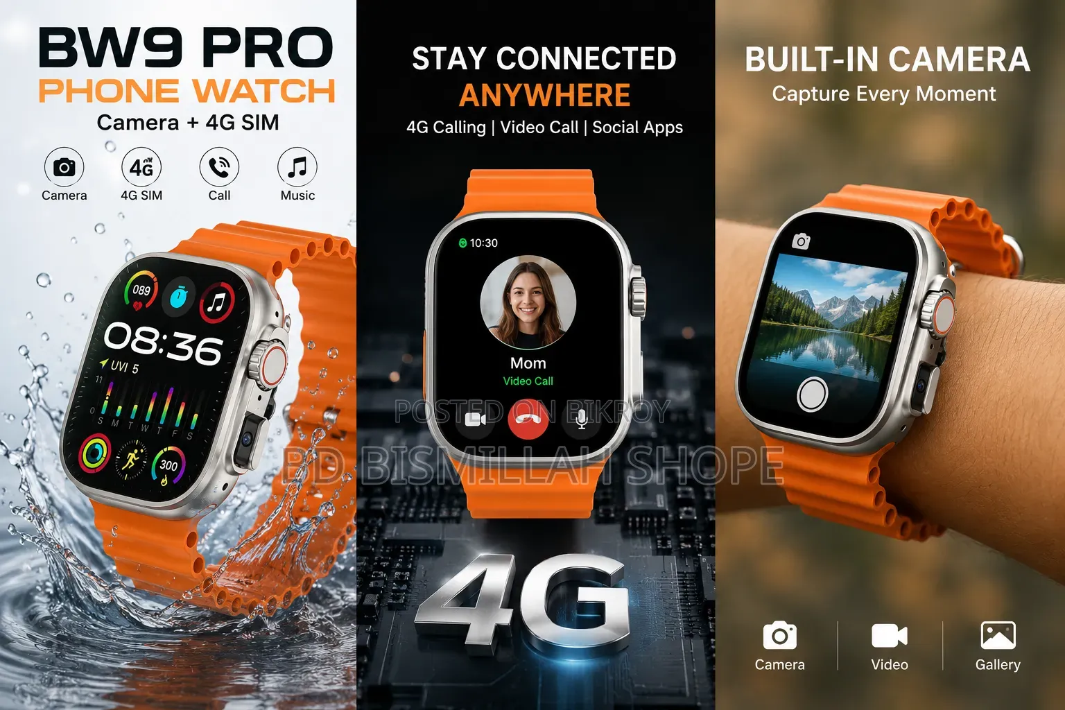 Bw9 Online Smart Watch