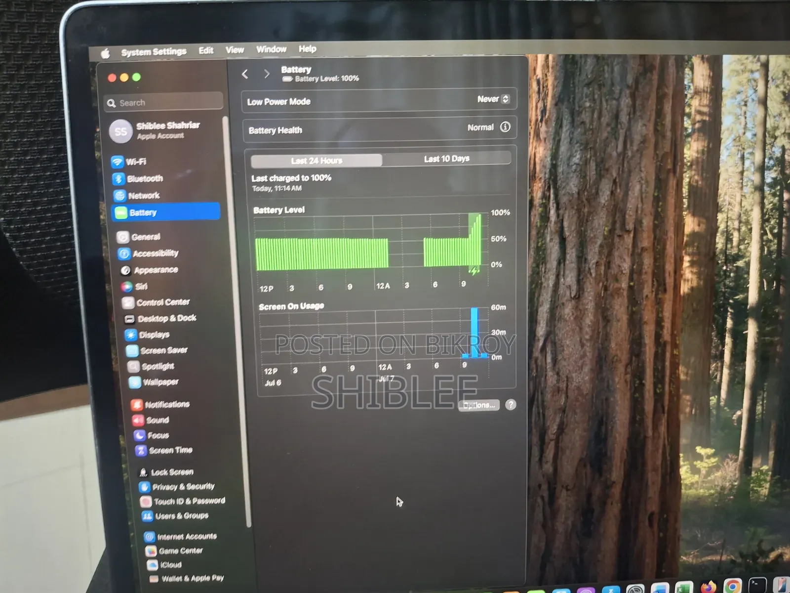 Laptop Apple MacBook Pro 2019 16GB Intel Core i9 HDD 500GB