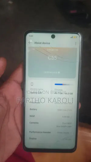 Realme C55 128 GB Rose Gold
