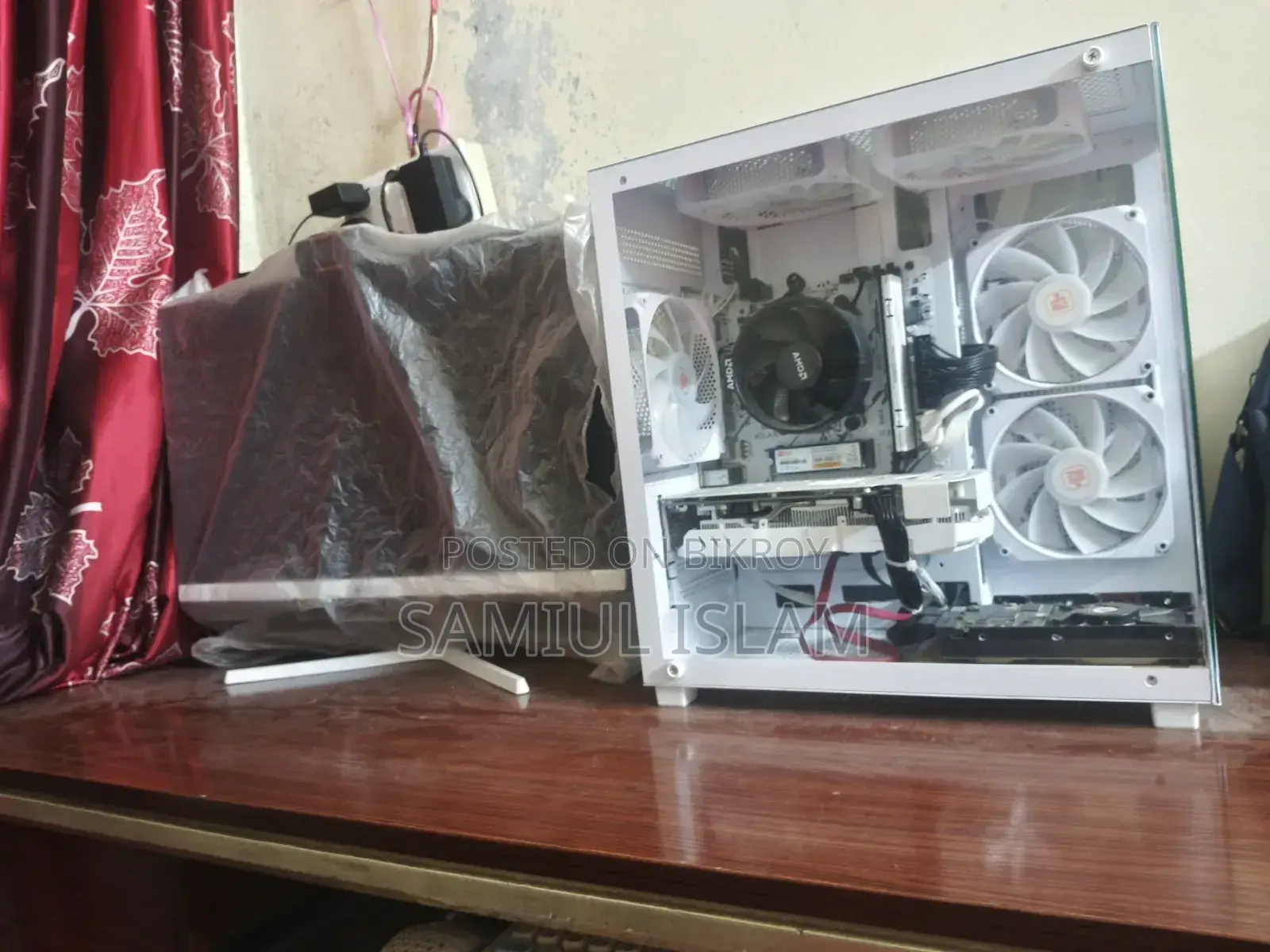 New Desktop Computer 8GB AMD Ryzen 5 SSD 256GB