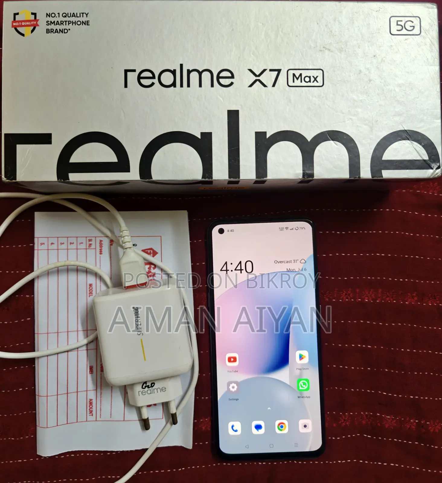 Realme X7 Pro 5G IN 128 GB