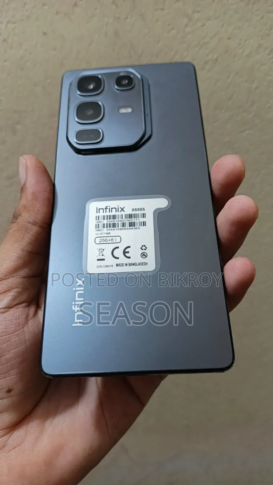 Infinix Note 50 Pro 256 GB Black