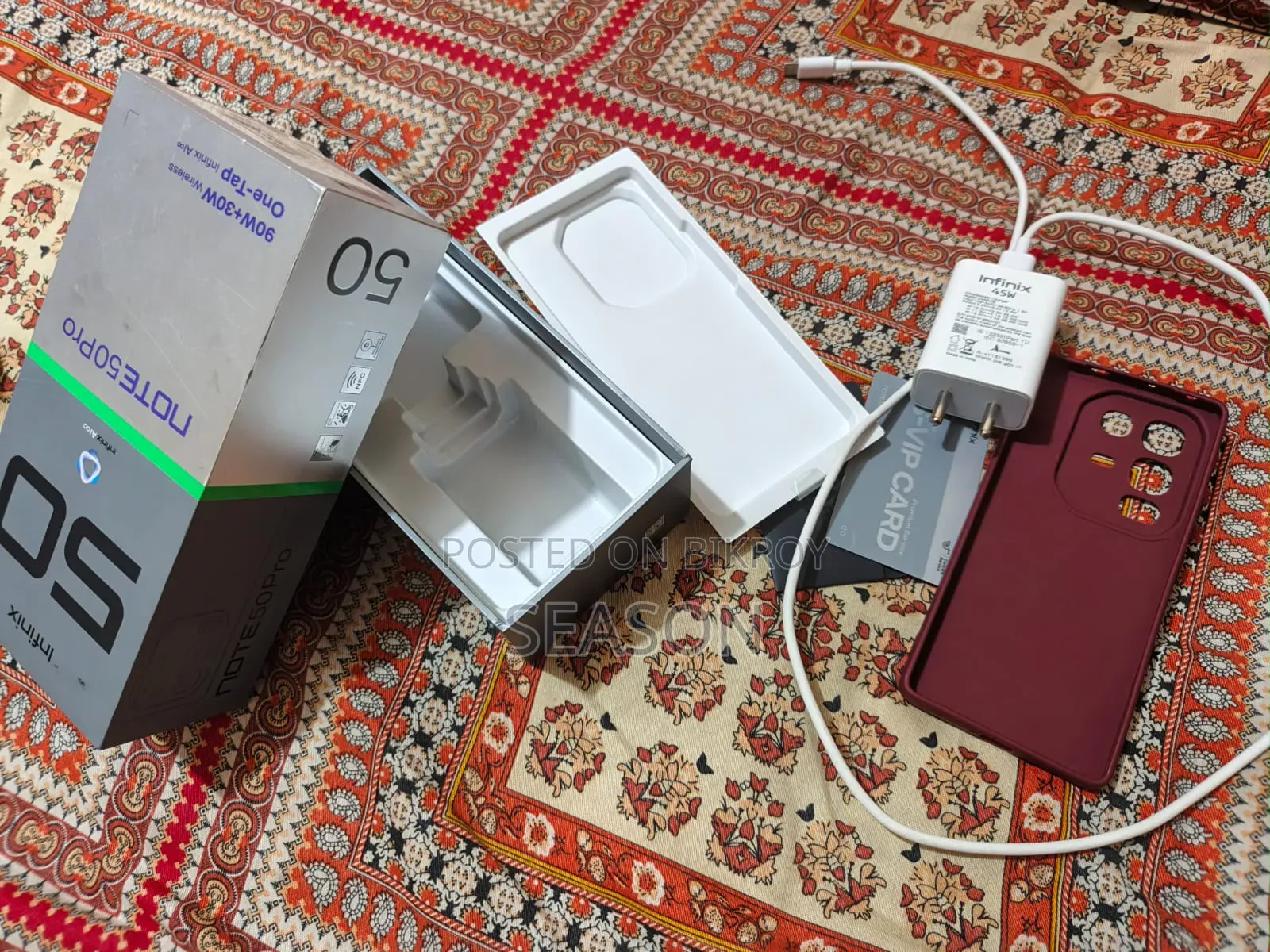 Infinix Note 50 Pro 256 GB Black