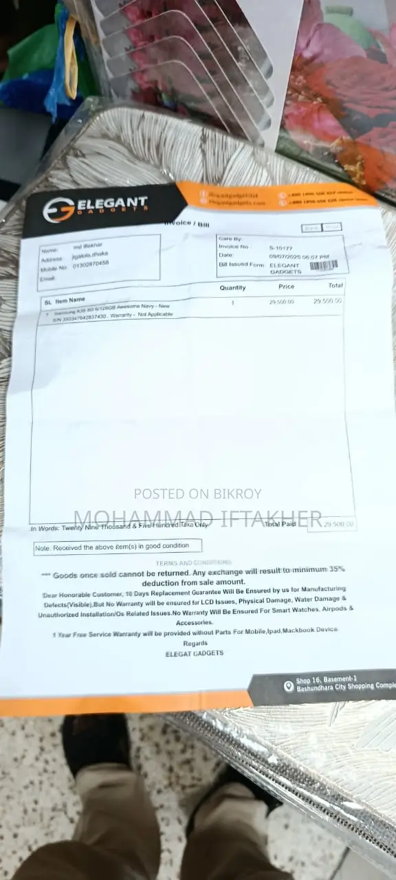 Samsung Galaxy A35 128 GB Blue