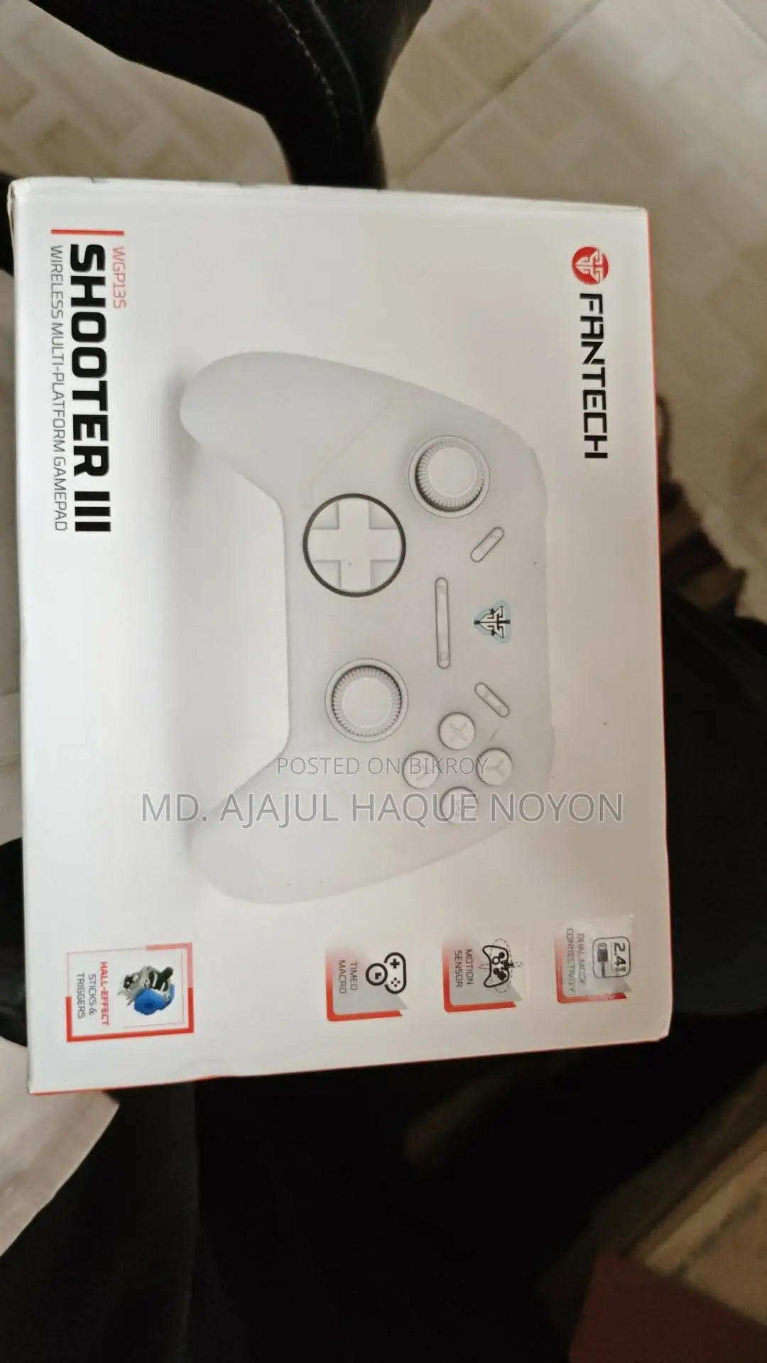Fantech Wgp13s Shooter Iii Wireless Gamepad