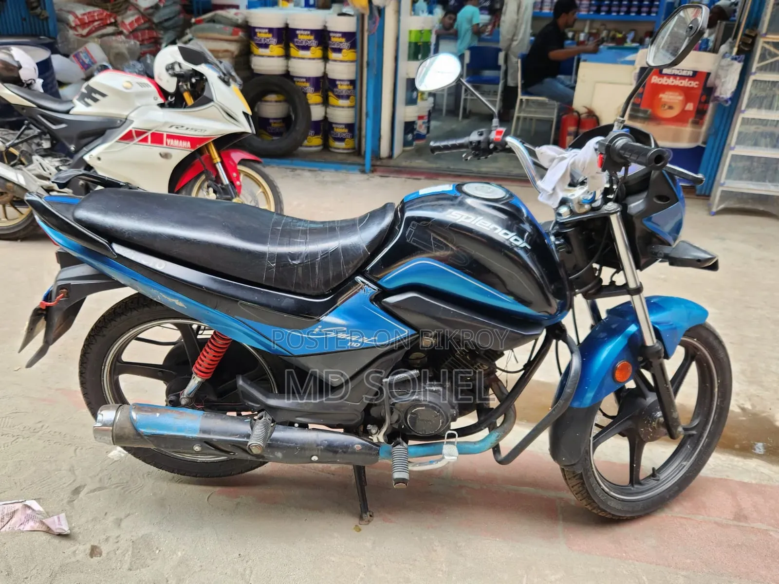 Hero Splendor iSmart Plus 2021 Blue
