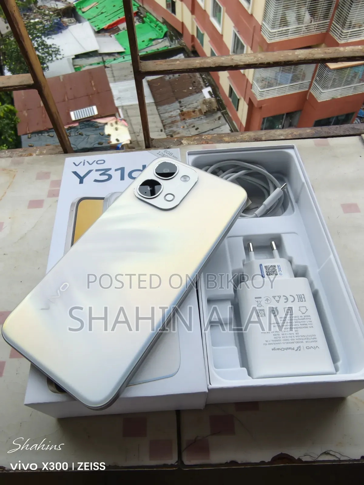 New Vivo Y31d 128 GB White