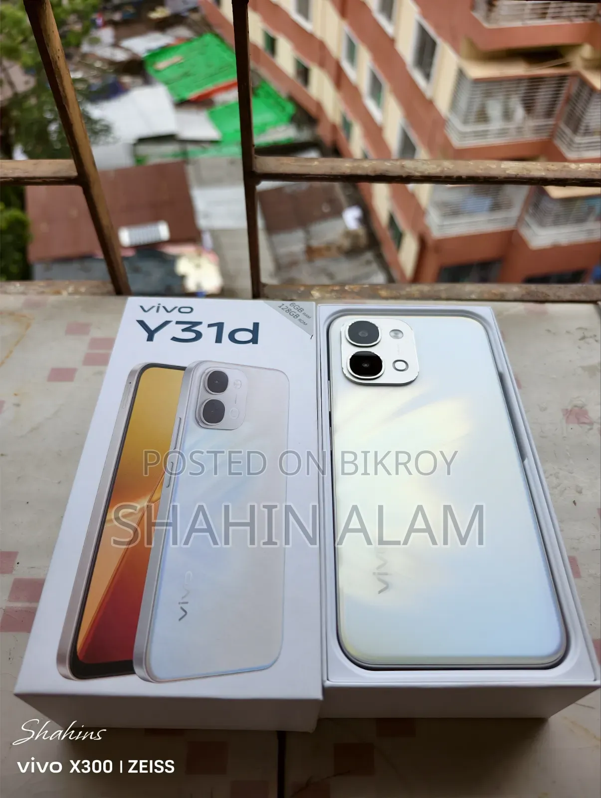 New Vivo Y31d 128 GB White