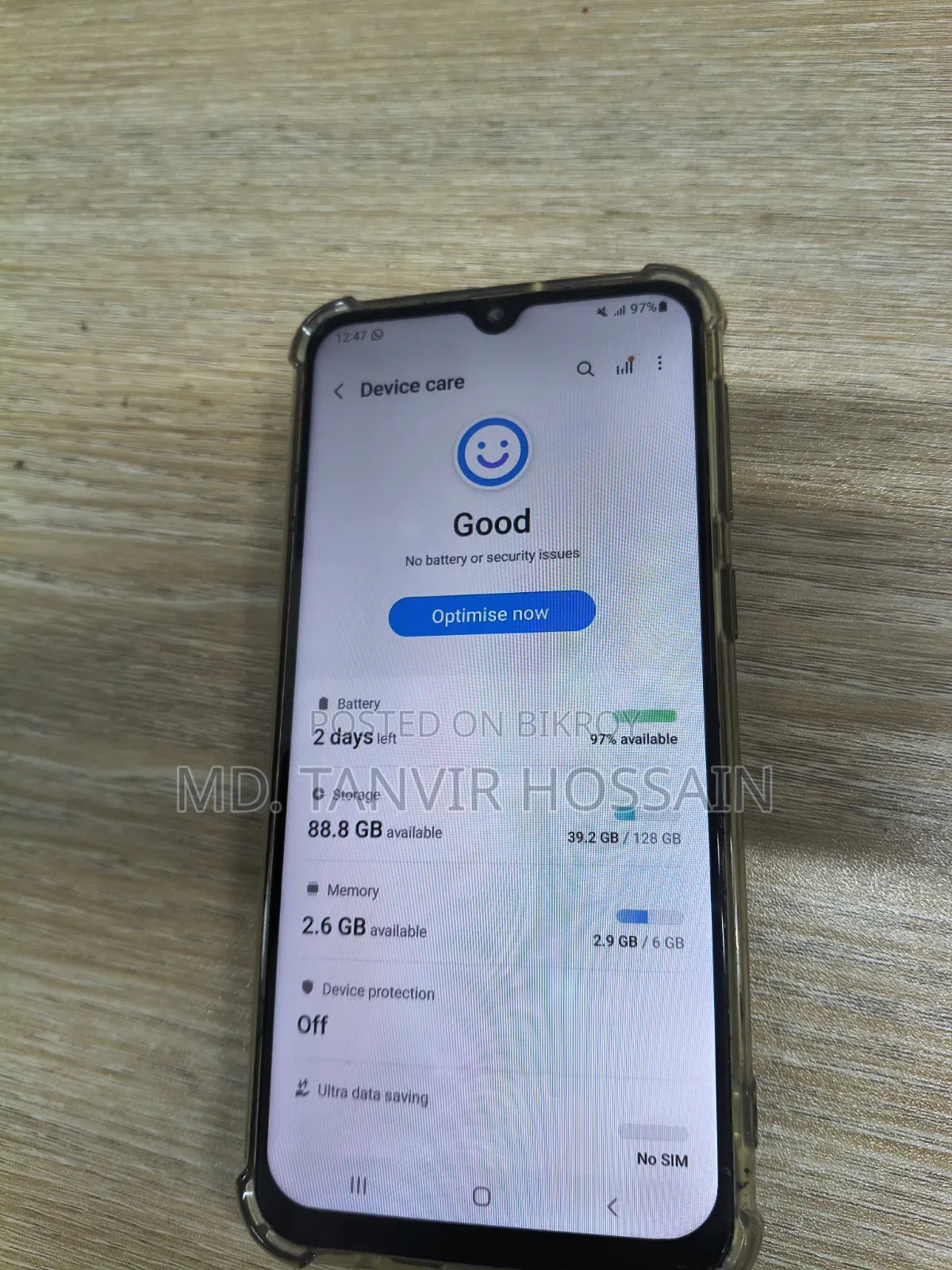 Samsung Galaxy M21 128 GB Blue
