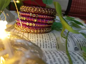 Kashmiri Kundan Bangles