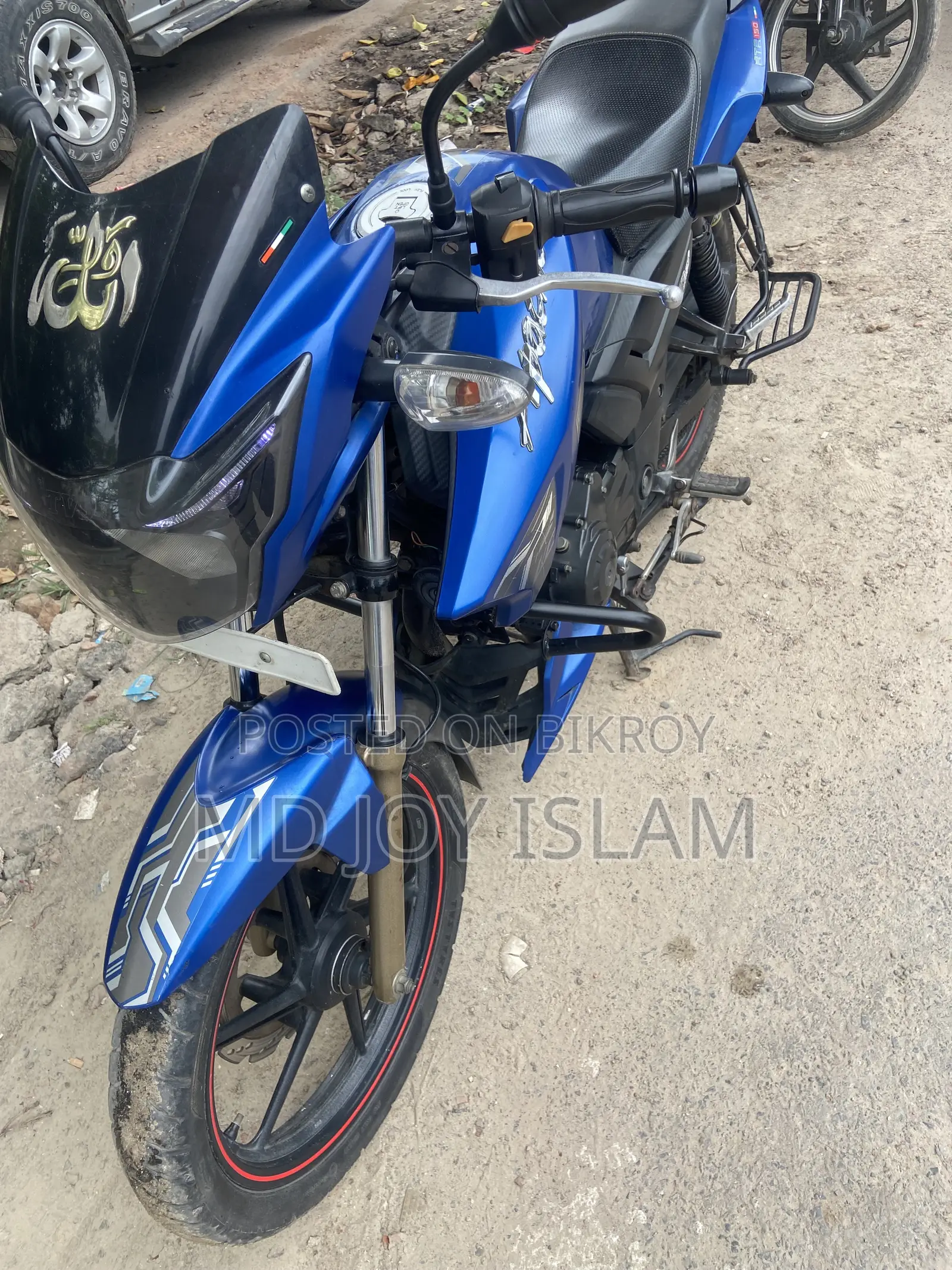 TVS Apache RTR 160 2V 2017 Blue