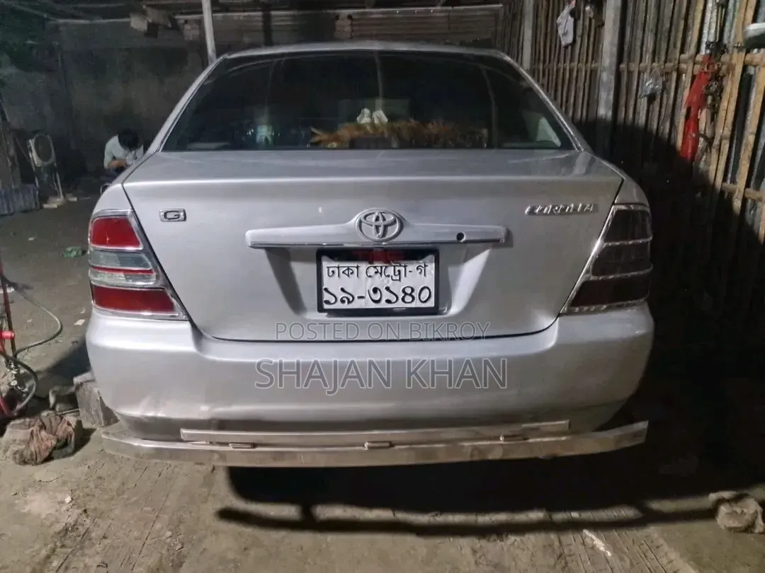 Toyota Corolla 2002 Silver