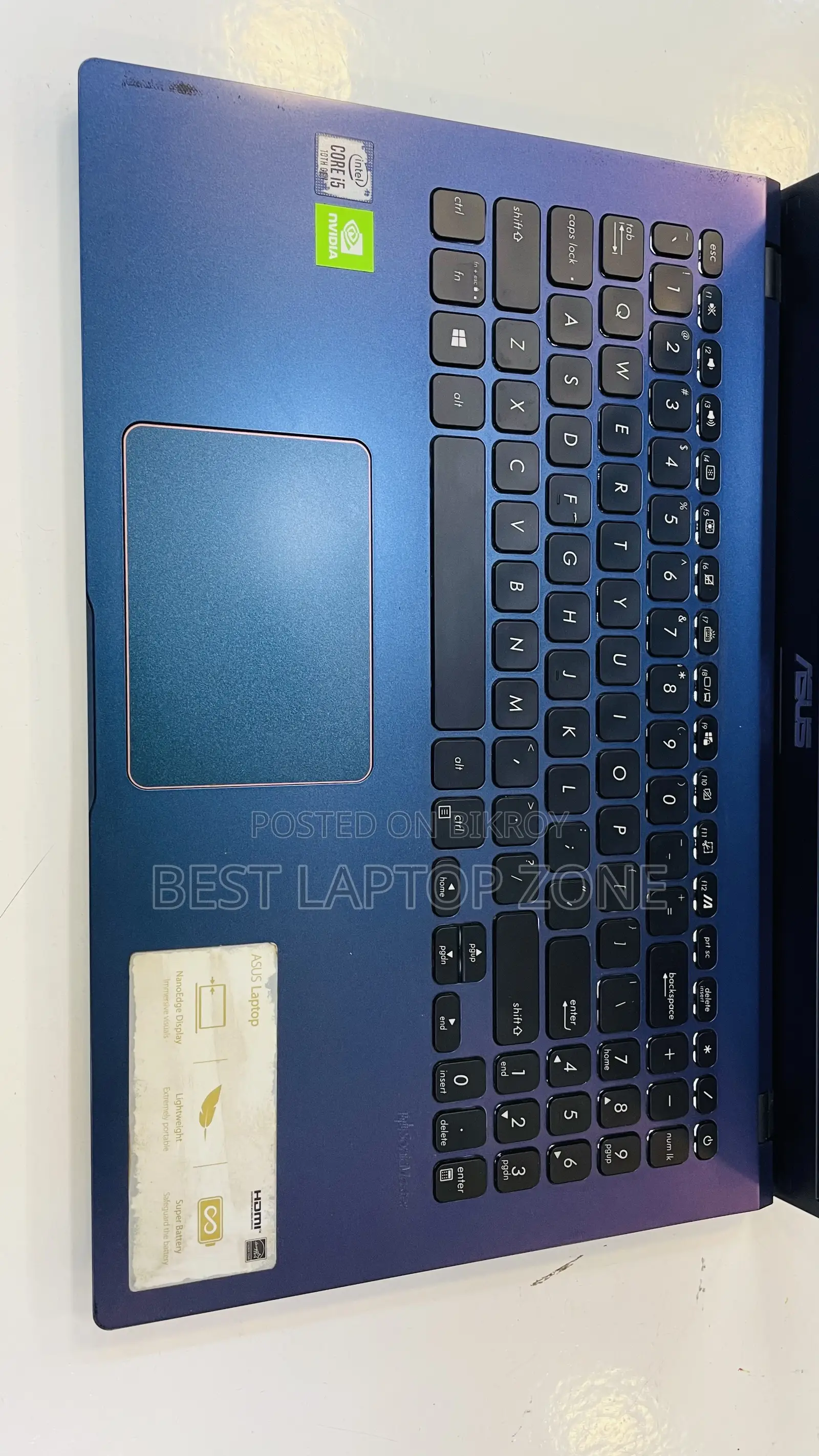 Laptop Asus Vivobook 15 8GB Intel Core i5 SSD 256GB
