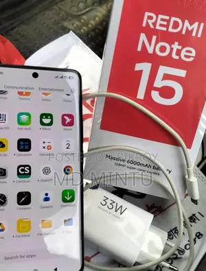 Xiaomi Redmi Note 15 256 GB Black