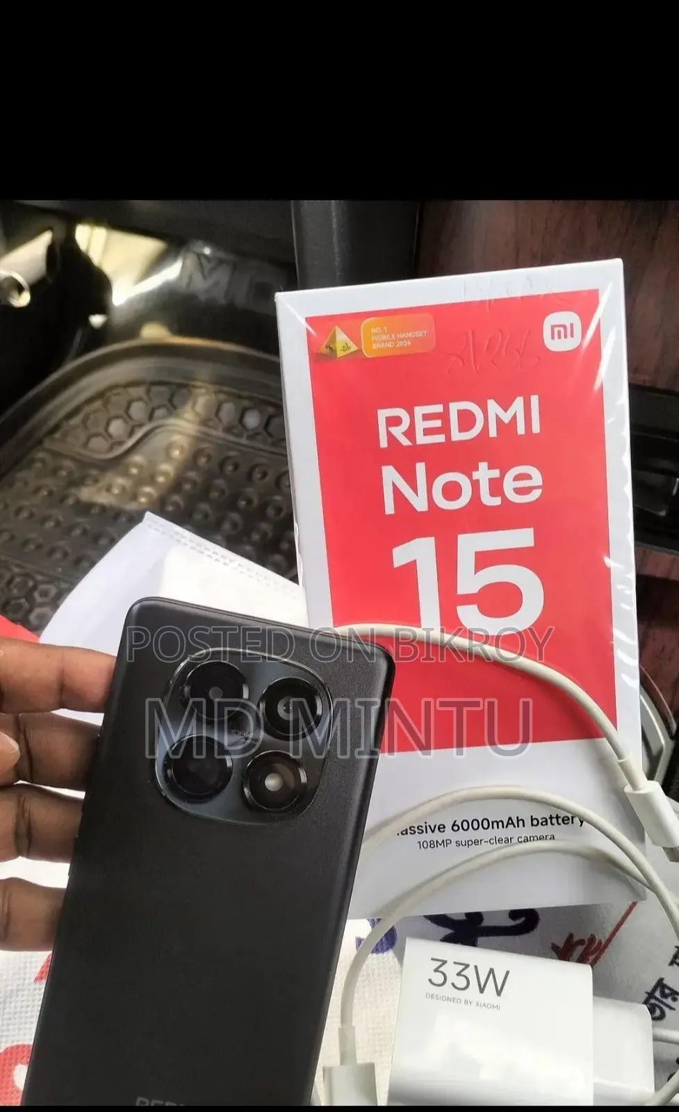 Xiaomi Redmi Note 15 256 GB Black