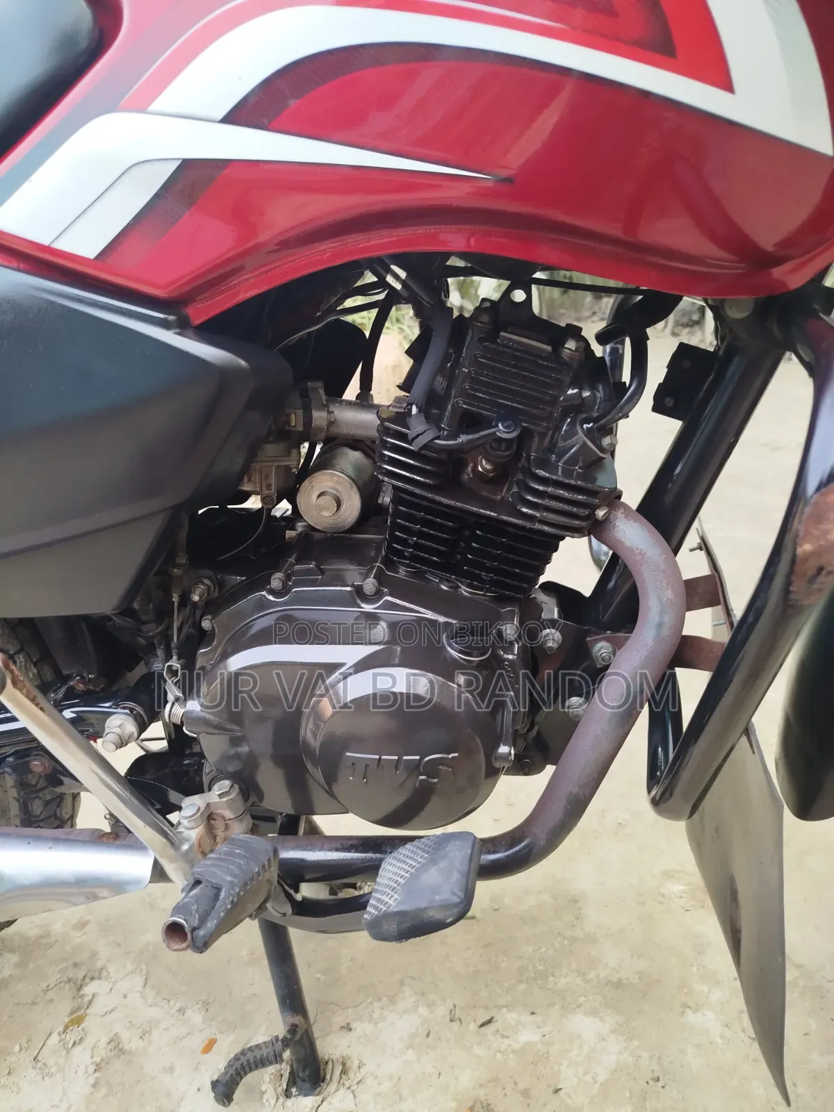 TVS Metro 2021 Red