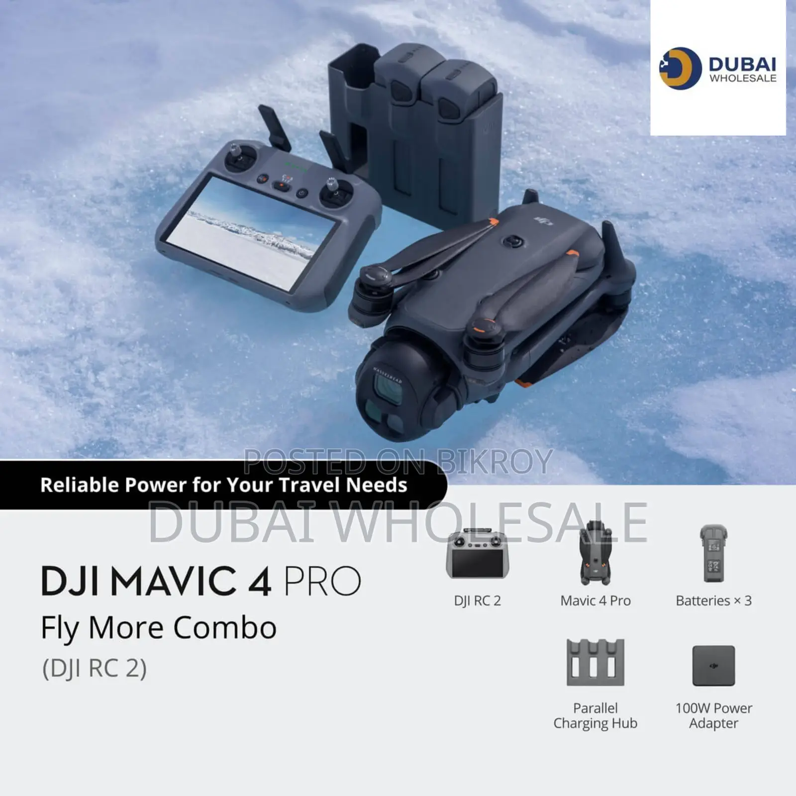 Dji Mavic 4 Pro Fly More Combo (Dji Rc 2)