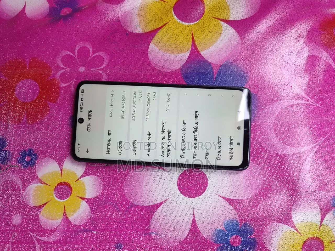 Xiaomi Redmi Note 14 5G 256 GB Black